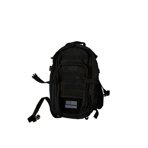 Highland Tactical Black Backpack - Picture 1 of 5